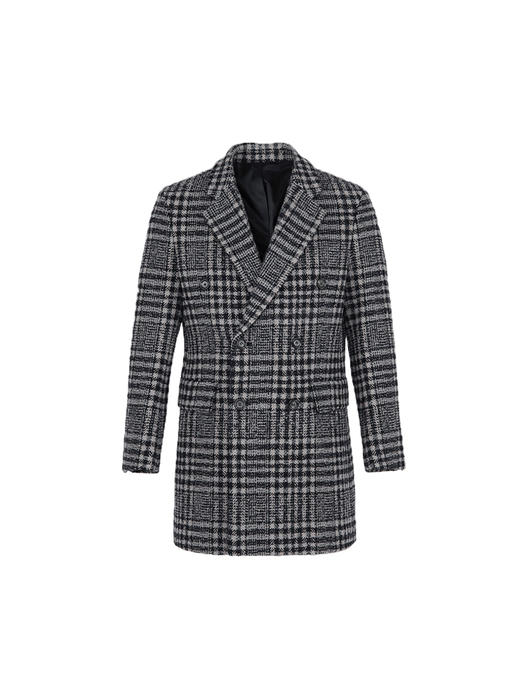 callisto卡其羊毛混纺大衣 FRFEC068C 商品图2