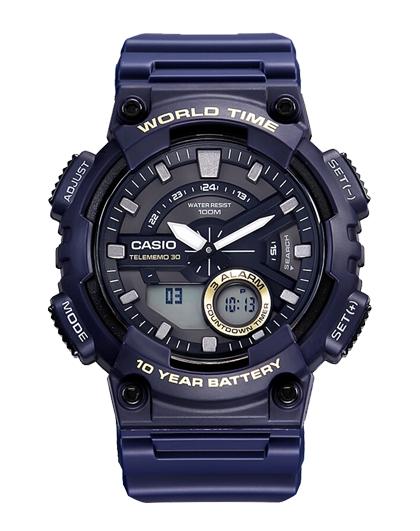 4549526112409 卡西欧手表 【七夕礼物】卡西欧指针百搭潮流学生运动手表男AEQ-110礼物【可能无电】 商品图0