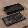 【庆学堂】江欲行-原石带盖砚台 书画砚台 墨池 商品缩略图4