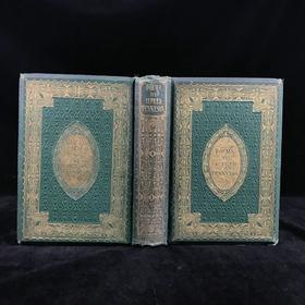 1864年 丁尼生诗集 50余幅插图 漆布精装大32开