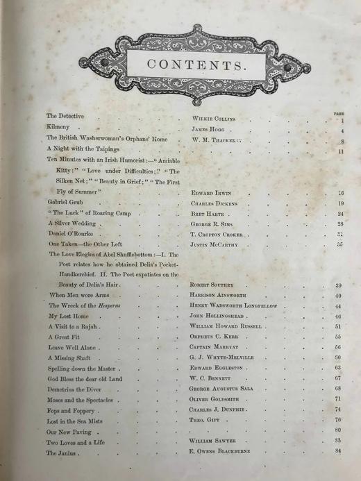 约19世纪后期 流行作家拾遗（卷2） 约百幅插图 漆布精装16开 商品图3