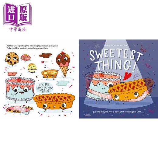 【中商原版】蛋糕与派 Cake Vs. Pie 英文原版 儿童绘本 食物故事图画书 亲子童书 精装绘本儿童读物 进口图书 趣味搞笑 商品图4