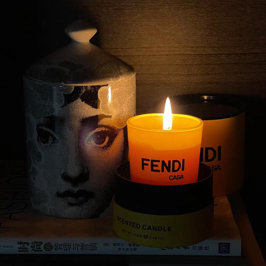 全款买下Fendi的快乐！【𝙁𝙚𝙣𝙙𝙞 𝘾𝙖𝙨𝙖香氛蜡烛】✨达芬奇密码香氛蜡烛 ✨青柠罗勒香氛蜡烛 ✨咖色／粉色挂件  配专柜同款全套包装🎁➕礼袋‼️ 商品图6