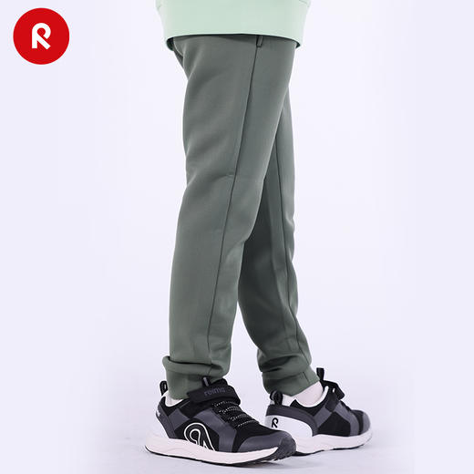 reima儿童大童吸湿速干束脚长裤子秋款太空棉弹力运动裤 商品图0