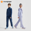 【专属】moodytiger儿童套装秋新款男女童肌理感拼接连帽外套休闲运动裤子M33110402 商品缩略图0