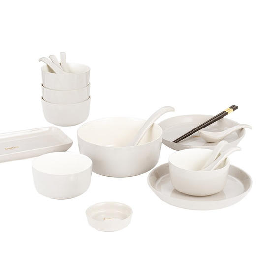 德铂Debo 马格德堡 (陶瓷套装)碟碗勺筷28件套 DB-85 商品图7