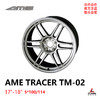 AME TM-02轮圈 17/18寸 5*100/114  MAT旋压技术 日本进口 总代正品 商品缩略图0
