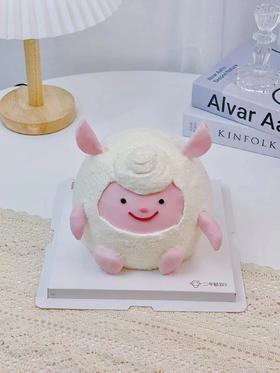 翻糖定制-羊咩咩