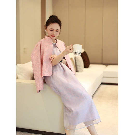 【抖音专属】宋锦中式小衫（23810469昌荣） 商品图0