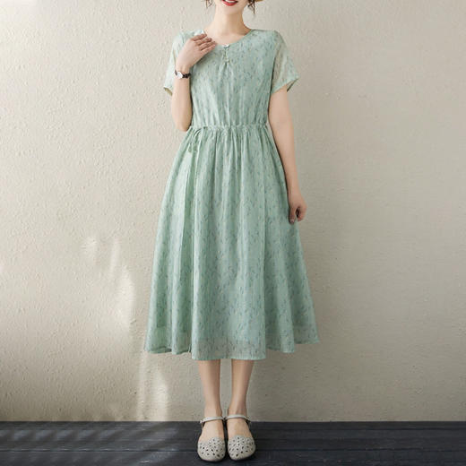 Avann清新感天丝连衣裙 商品图1