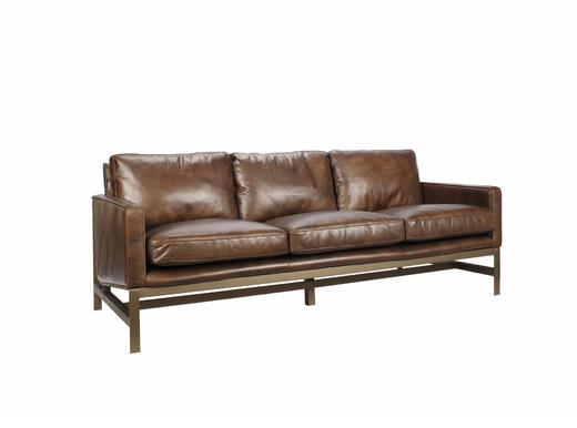 Rows 三人沙发| 更多座位，皮布面料可选，详询客服 商品图1