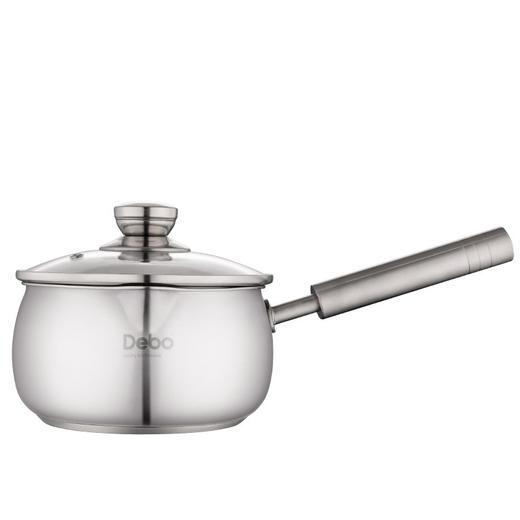 德铂Debo 梅根奶锅 DEP-748 16CM 婴儿辅食锅不锈钢汤锅 商品图5