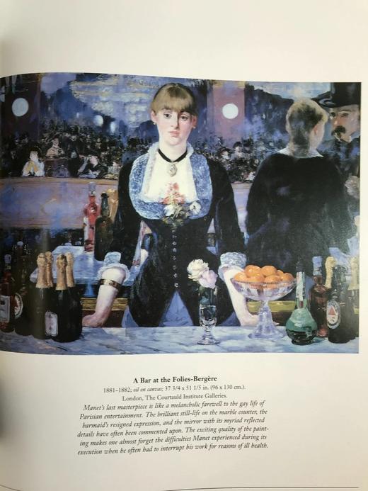 马奈画集（馆藏） 139幅彩色插图 精装大16开 商品图13