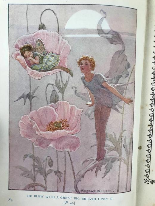 1925年 弗洛伦斯·霍松《小白门》 玛格丽特·塔兰特4幅彩色插图 精装32开 商品图7