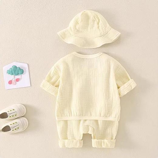 裁缝学苑TQ95婴儿连体衣纸样套装宝宝哈衣爬服新生儿做衣服打版板 商品图3