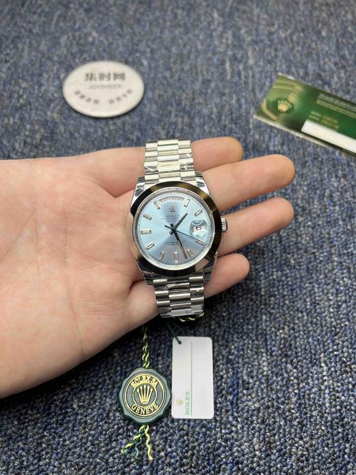 EW劳力士星期日历型系列 日志40mm 冰蓝盘 商品图8