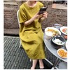 裁缝学苑AQ189 棉麻连衣裙纸样女装裙子新款圆领宽松长款打版裁剪 商品缩略图1