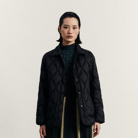 谜底短款羽绒服女2023秋季新款时尚简约两面穿轻薄羽绒233MY0955