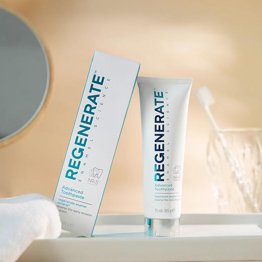 【8.19积分当钱花】regenerate牙膏亮白修护牙釉质75ml 商品图1