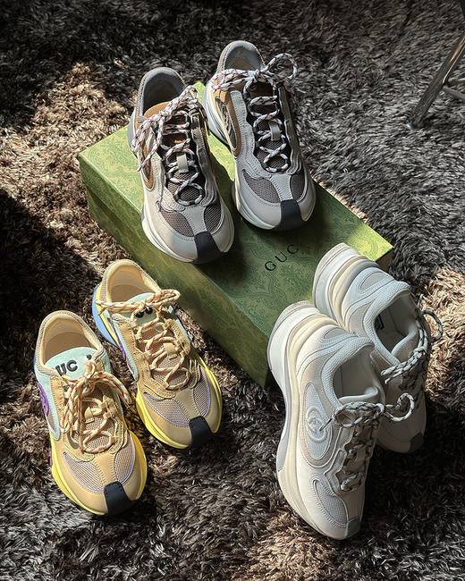 现货 THS 8.19-限时 G家 情侣款 RUN系列休闲运动鞋 巨轻慢跑鞋 3色 QZ066 商品图4