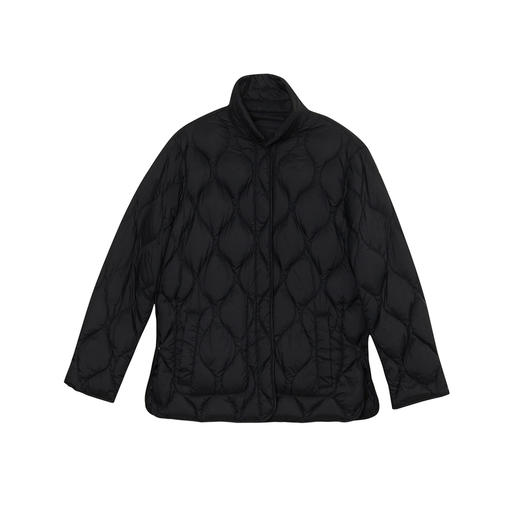 谜底短款羽绒服女2023秋季新款时尚简约两面穿轻薄羽绒233MY0955 商品图4