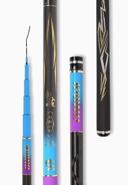 开沃精工将太刺鲨4.5H轻量大物版&6H休闲黑坑钓竿 商品图3