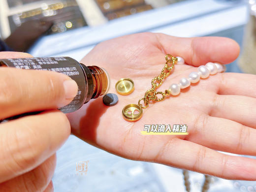 原创十二星座天然巴洛克珍珠香氛款项链 商品图11