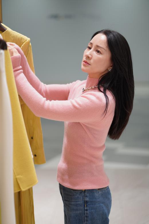 M2臣禾【彩虹毛衫】半高领针织衫【100%绵羊毛】  H233090258【金猪甄选】 商品图5