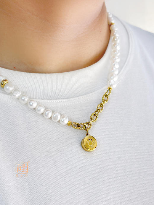 原创十二星座天然巴洛克珍珠香氛款项链 商品图7