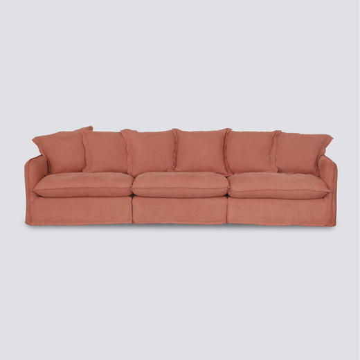 NS家居 ns furniture软包布艺组合沙发 NSSF-5451组合 NS VIVI-RUST 系列 商品图0