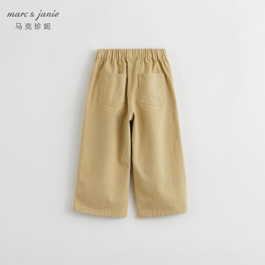 马克珍妮秋装新款 女童宽松纯棉直筒裤牛仔裤 儿童裤子231726 商品图2