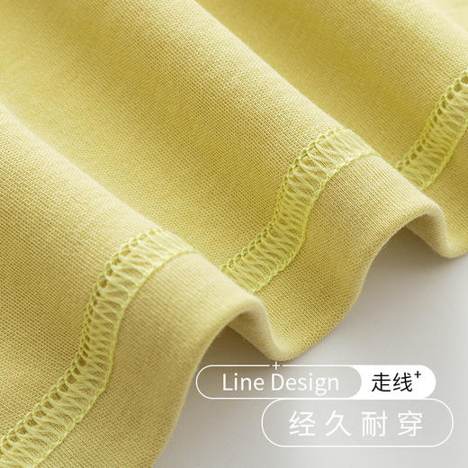 可人儿春秋季柔软棉睡衣女韩版圆领高级感长袖可外穿秋款家居服套装 商品图10