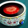 成艺-国潮珐琅彩电陶炉陶瓷煮茶烧水家用茶炉 A1电陶炉（蓝） 商品缩略图1