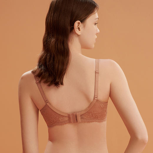 金三塔 女真丝蕾丝文胸NZFBD307 商品图7
