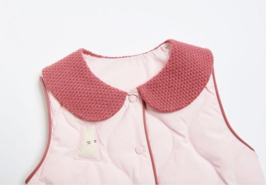 【2023新款】兔兔小布毛线领葫芦绗线马甲 商品图2