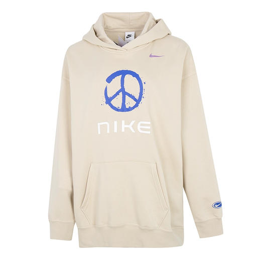 Nike/耐克冬款百搭女子运动针织毛圈套头衫卫衣 FB1823-104 商品图4