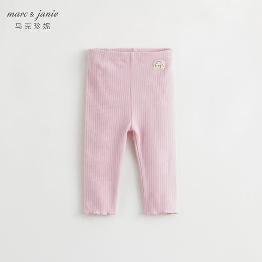 【德绒发热】马克珍妮秋冬新款女童薄款弹力打底裤儿童裤子231277 商品图0