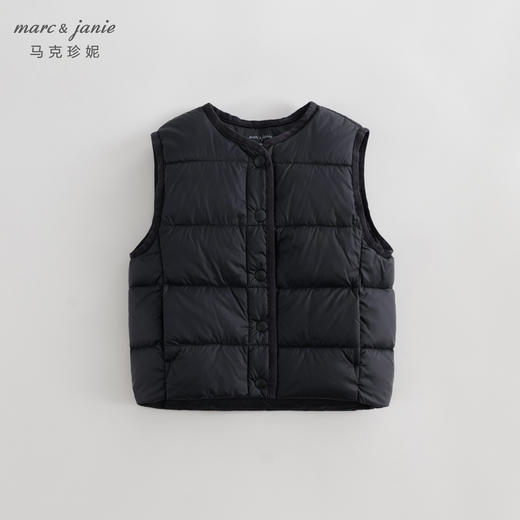 【三防】马克珍妮冬装新款 男女童超轻保暖羽绒马甲 231280 商品图5