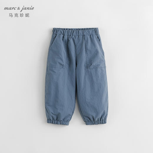 马克珍妮秋装新款 男童工装风束脚裤 儿童裤子软壳裤231673 商品图0
