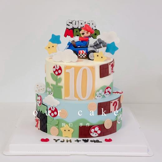 超级马里奥小双层蛋糕-低糖处理无添加 商品图4