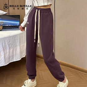 卫裤宽松女薄款束脚抽绳显瘦卫裤春秋季百搭休闲裤子XZ3674