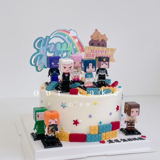 迷你世界玩偶蛋糕-低糖处理无添加 商品图1