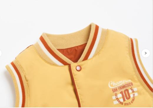 【2023新款】兔兔小布罗纹撞色拼接马甲 商品图4