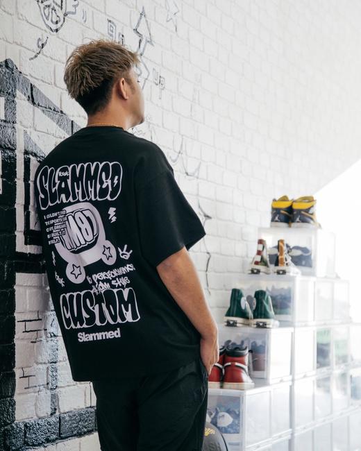 LBWK KUMA Slammed Big Tee 黑/白TEE 商品图5