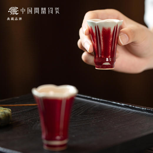 问鼎钧瓷梦鼎系列宴清都套组  素娥杯 商品图3