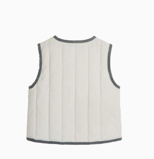 【2023新款】兔兔小布竖绗线撞色包边马甲 商品图4