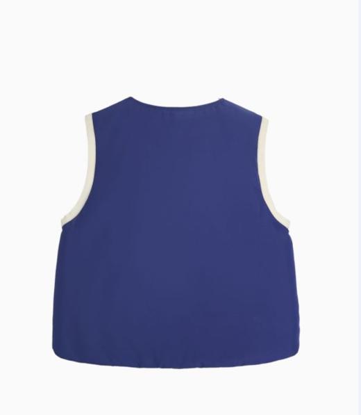 【2023新款】兔兔小布恐龙印花撞色马甲 商品图4