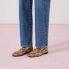 【二】GUCCI 古驰 女士 Jordaan系列 超级双G图案乐福鞋 混色 431467 UKO60 2588 商品缩略图3