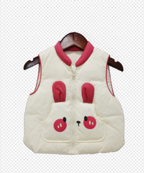 【2023新款】兔兔小布口袋小兔羽绒马甲