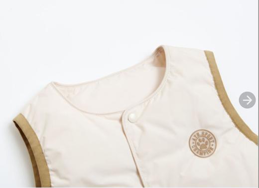 【2023新款】兔兔小布老虎印花撞色包边马甲 商品图5